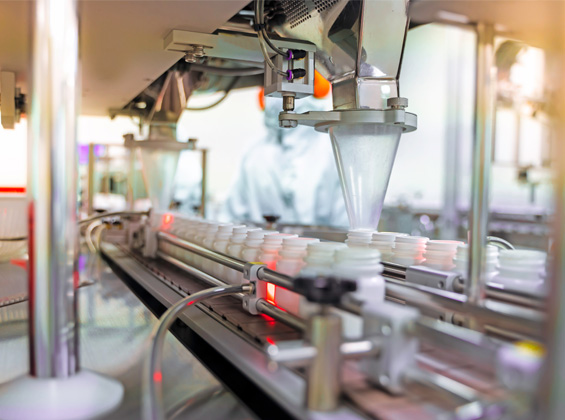 Pharmaceutical manufacturing equipment